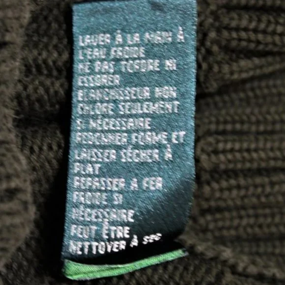 Lauren Ralph Lauren dark green cardigan size medium(38) - Picture 7 of 7